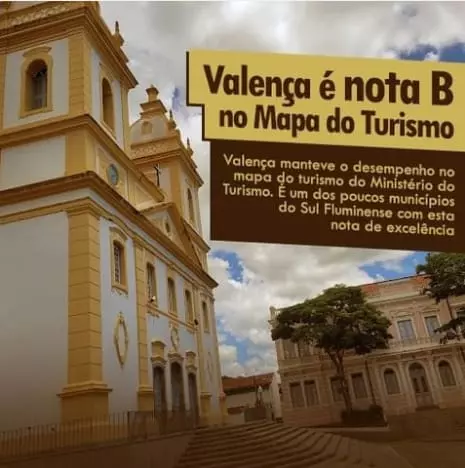 Valença mantém nota B no Mapa do Turismo Brasileiro